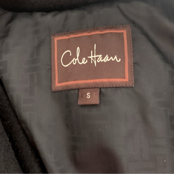 Cole Haan COLE HAAN Blanket Wool Jacket, black - Picture 7 of 7